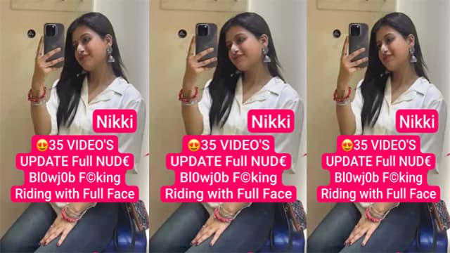 Niharika Aka Nikki Blowjob Fucking Riding