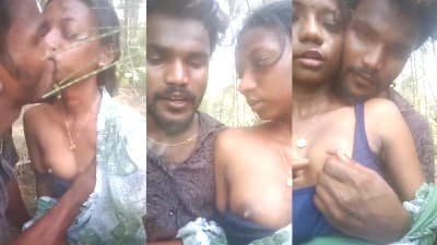 Trichy Girl Kiss Outdoor Hot Sex Fucking Video