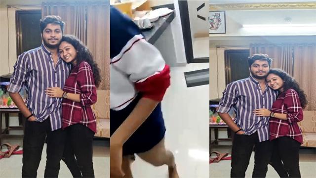 Slim Horny Indian Gf Nude & Showing Ass HD