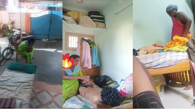 Tamil Aunty Manipulated Oil Massage By Son Dick & Talking – Cumshort Full Face