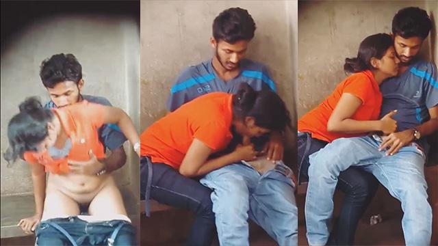 College Girl Sucking – Fucking BF In Outdoor Video