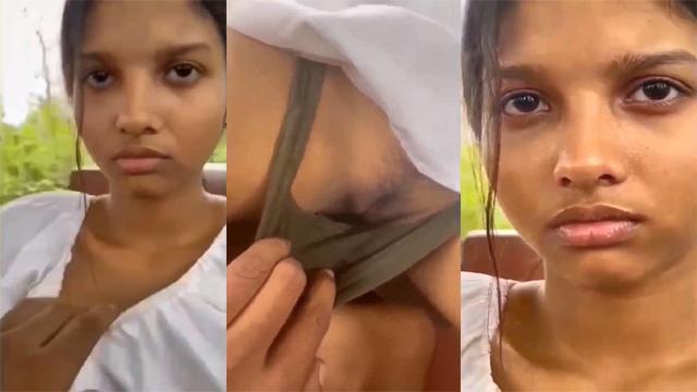 School Girl Rubbing Pussy Outdoor Friend