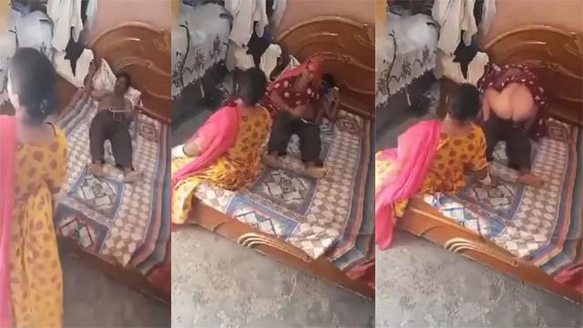 Desi Wife Shared His Husband With Neighbour Woman For Money