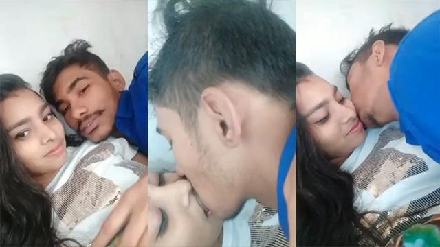 Teen College Girl – Hot Lip Kissing Viral Mms