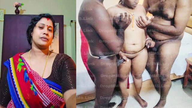 Horny Theni Cuckold Wife Shared Threesome Deep Penetration