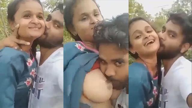 Young Boyfriend – Outdoor Boobs Sex Video