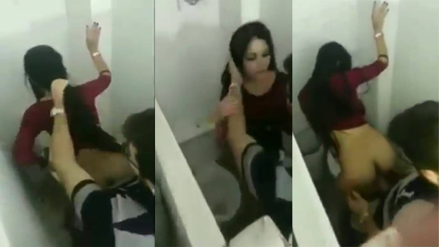 Sexy College Girl Sex By College Toilet Viral Porn