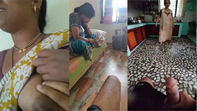 Mousi Ji Nighty Open Hard Fucked By Nephew
